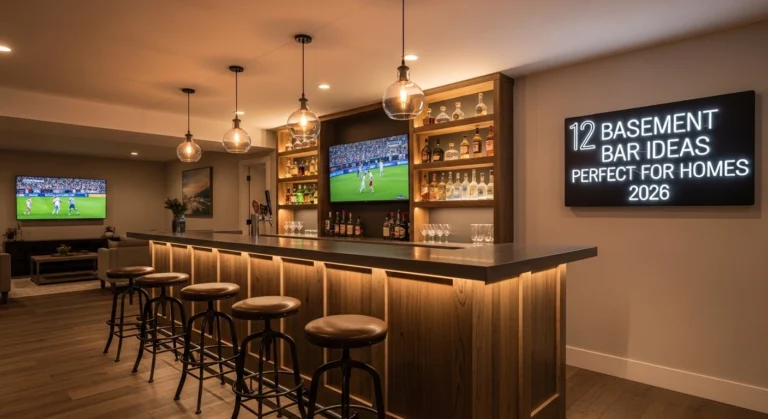 12 Basement Bar Ideas Perfect For Homes 2026
