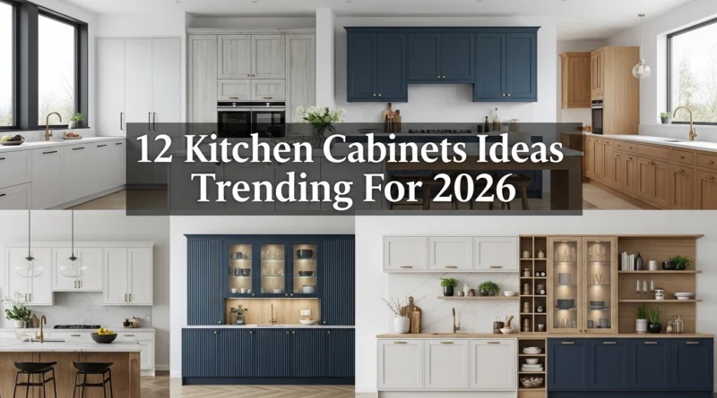 12 Kitchen Cabinets Ideas Trending For 2026