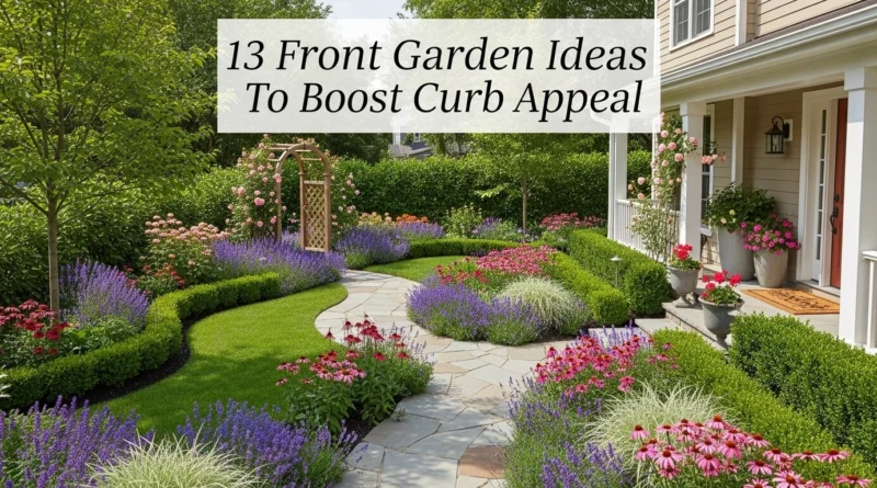 13 Front Garden Ideas To Boost Curb Appeal