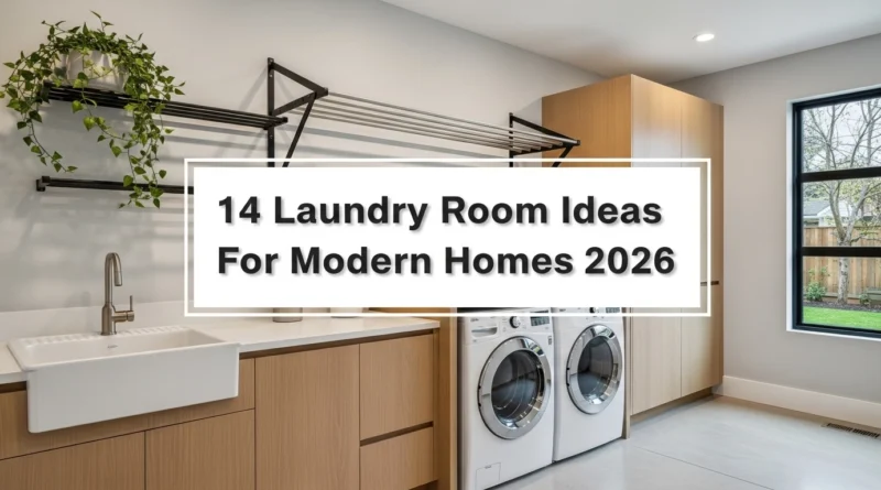 14 Laundry Room Ideas For Modern Homes 2026