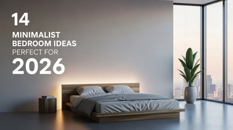14 Minimalist Bedroom Ideas Perfect For 2026