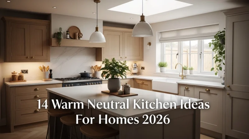14 Warm Neutral Kitchen Ideas For Homes 2026