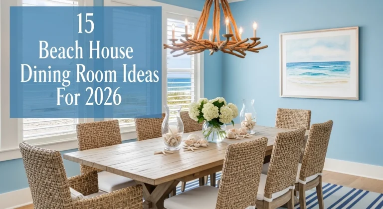 15 Beach House Dining Room Ideas For 2026
