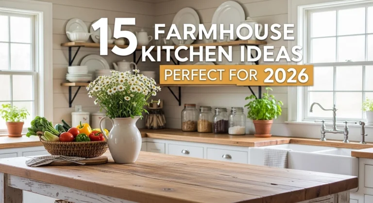 15 Farmhouse Kitchen Ideas Perfect For 2026
