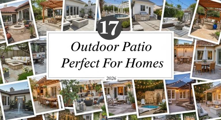 17 Outdoor Patio Ideas Perfect For Homes 2026