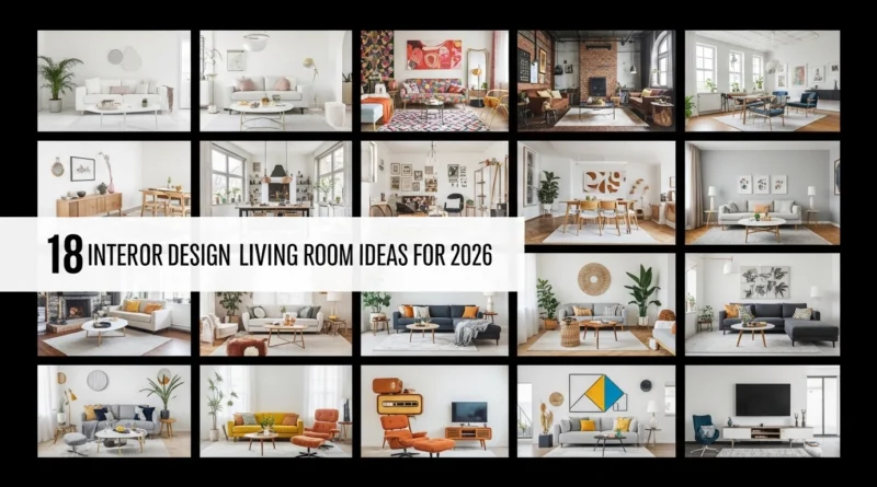 18 Interior Design Living Room Ideas For 2026