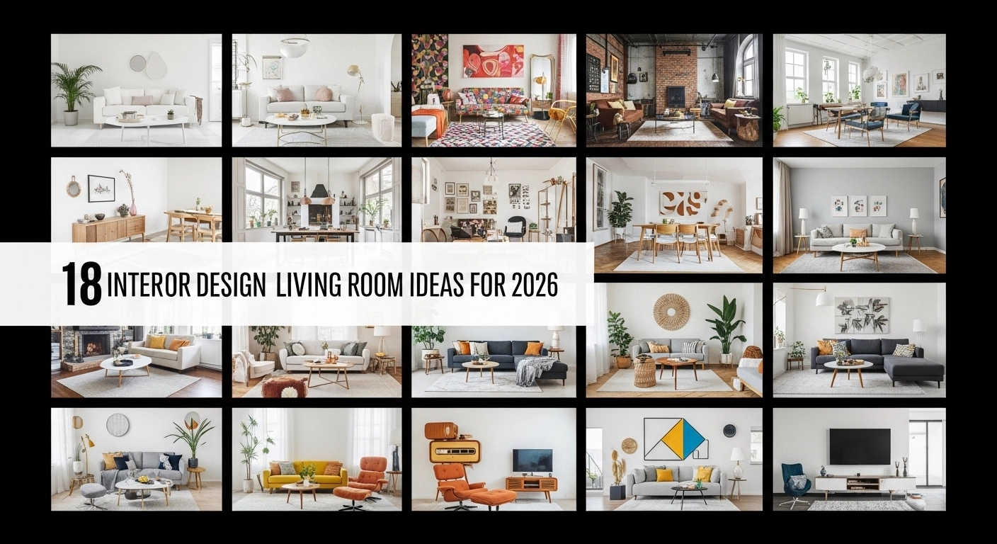18 Interior Design Living Room Ideas For 2026
