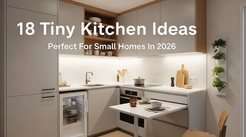 18 Tiny Kitchen Ideas Perfect For Small Homes In 2026