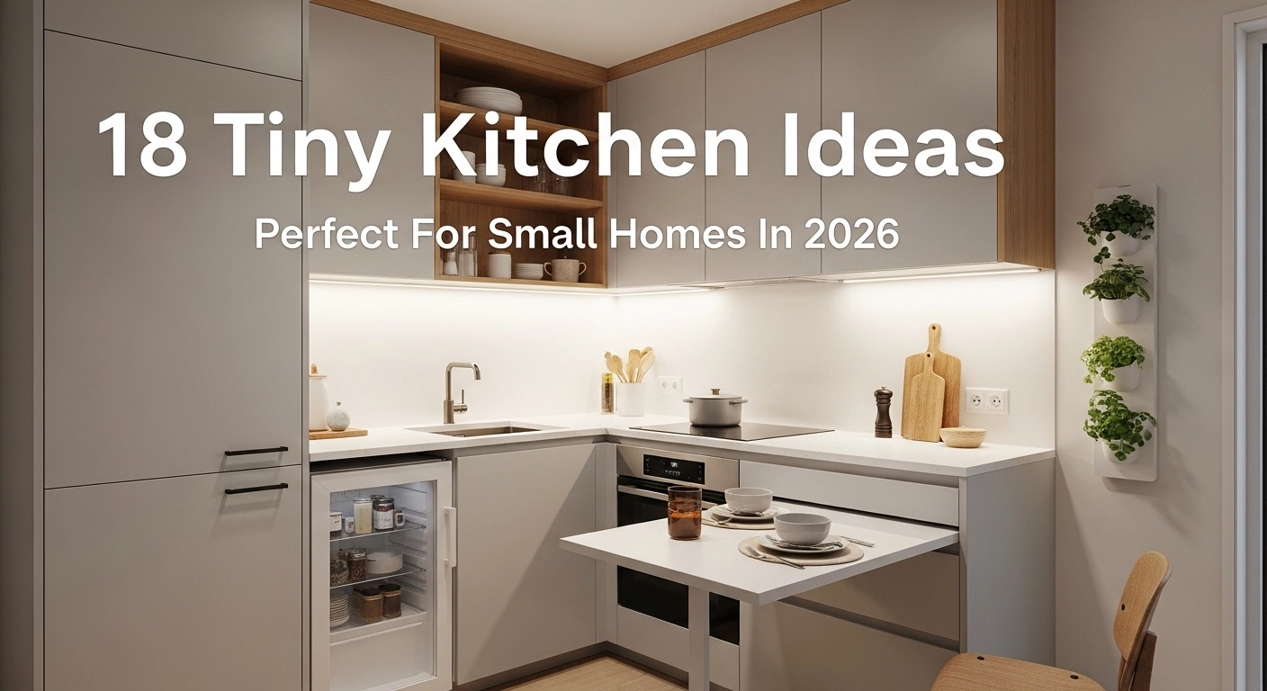 18 Tiny Kitchen Ideas Perfect For Small Homes In 2026