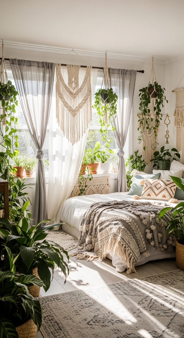 Casual Tie-Top Curtain Style