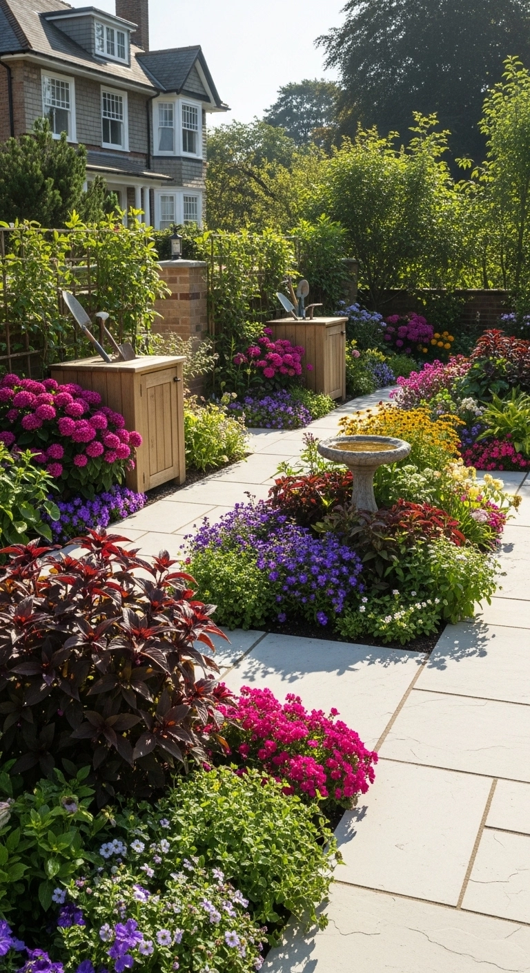 Clean and Clutter-Free Front Garden