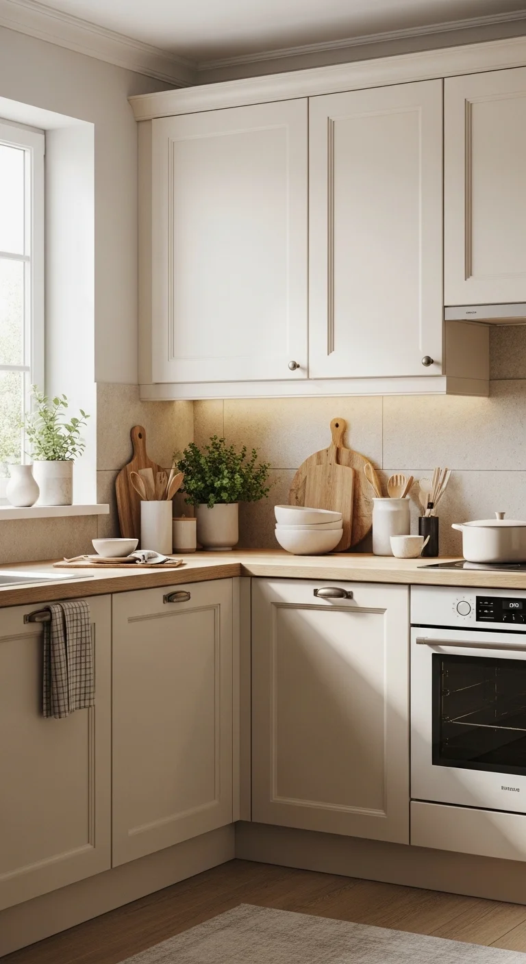 Cream Cabinets Warm Neutral Kitchen Ideas