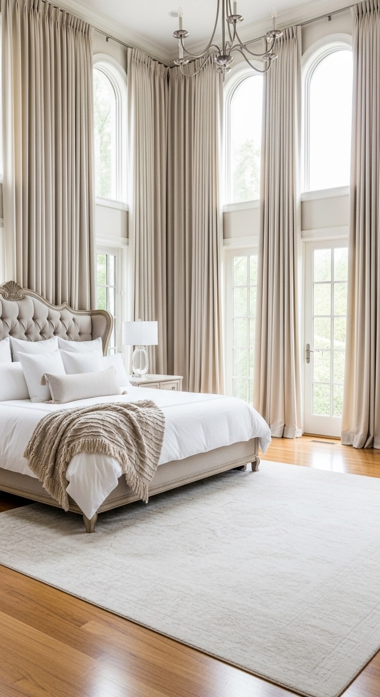 Floor-To-Ceiling Curtain Elegance