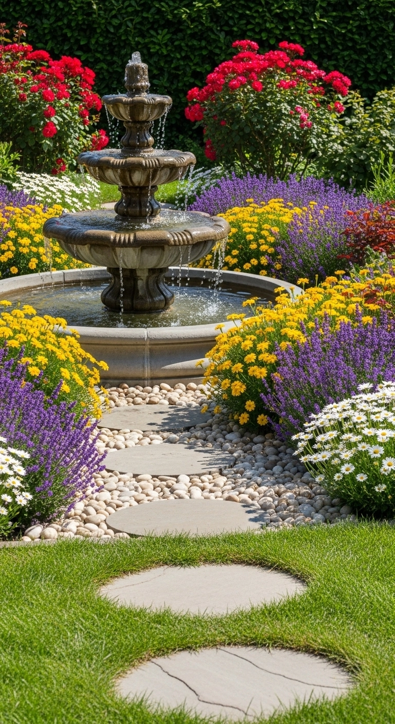 Focal Point Water Fountain Garden