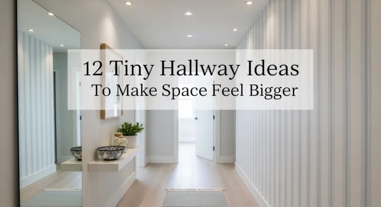 12 Tiny Hallway Ideas To Make Space Feel Bigger