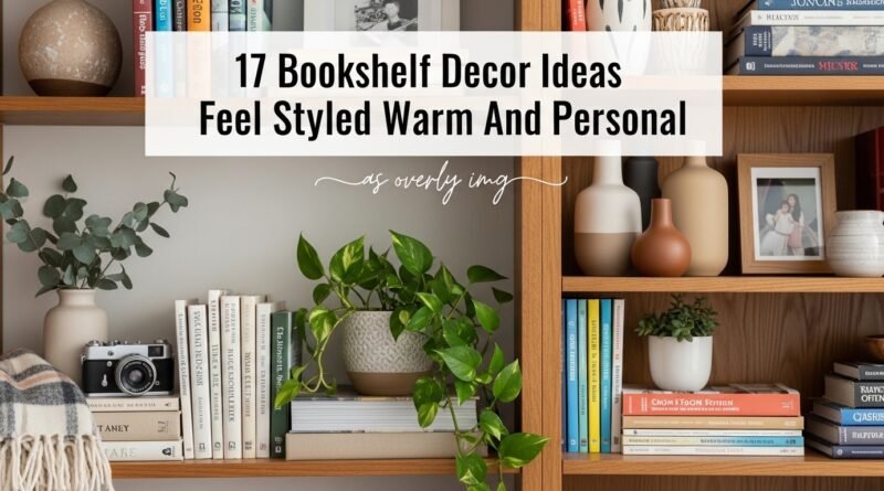 17 Bookshelf Decor Ideas That Feel Styled Warm And Personal