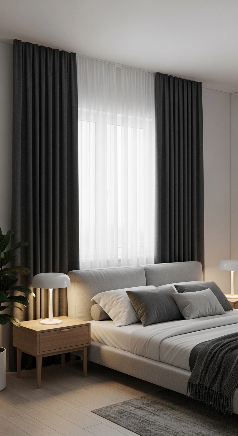 Layered Curtain Style Setup