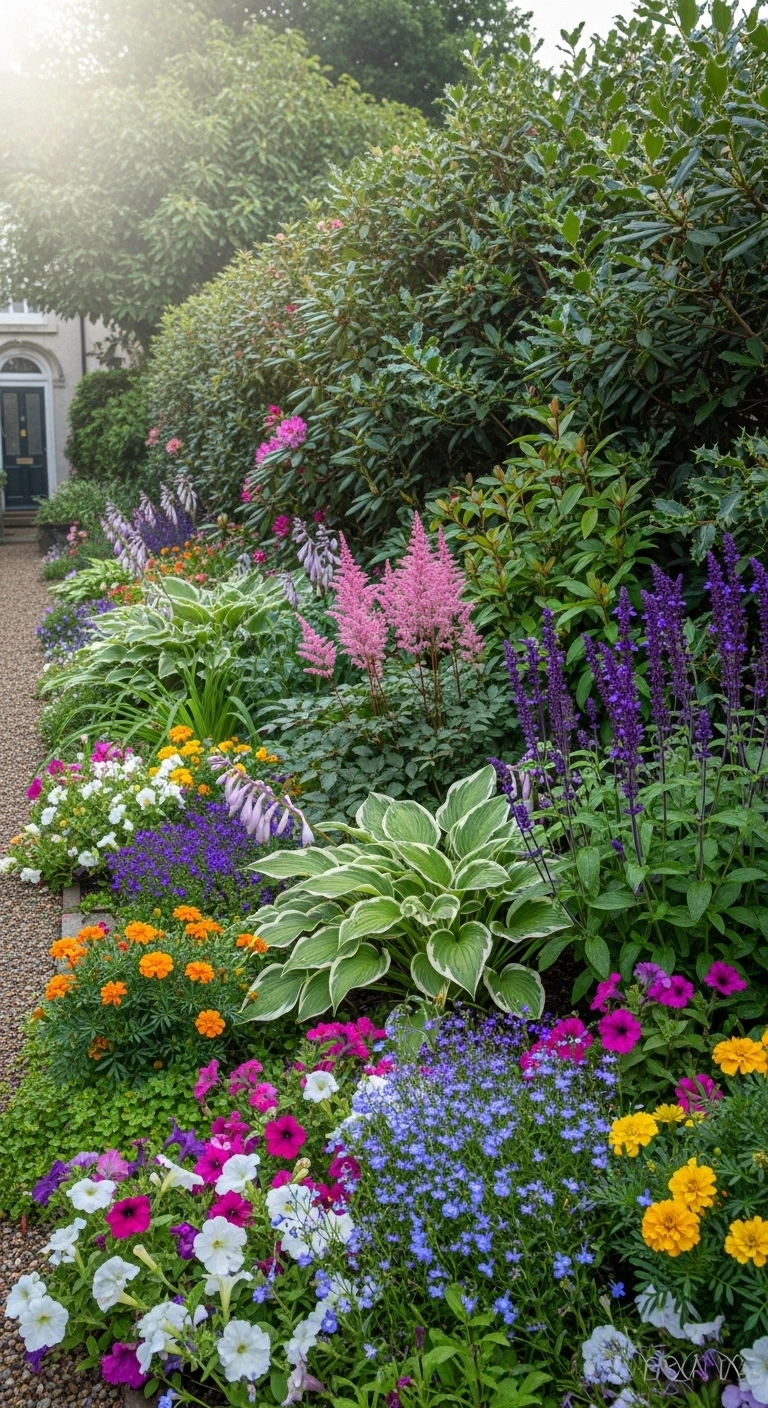 Layered Planting for Front Garden Depth