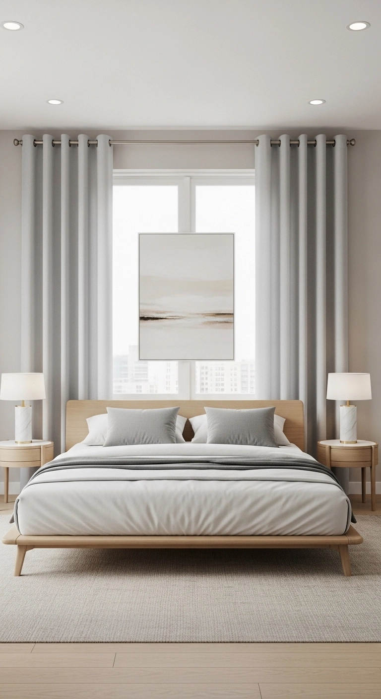 Modern Grommet Curtain Design