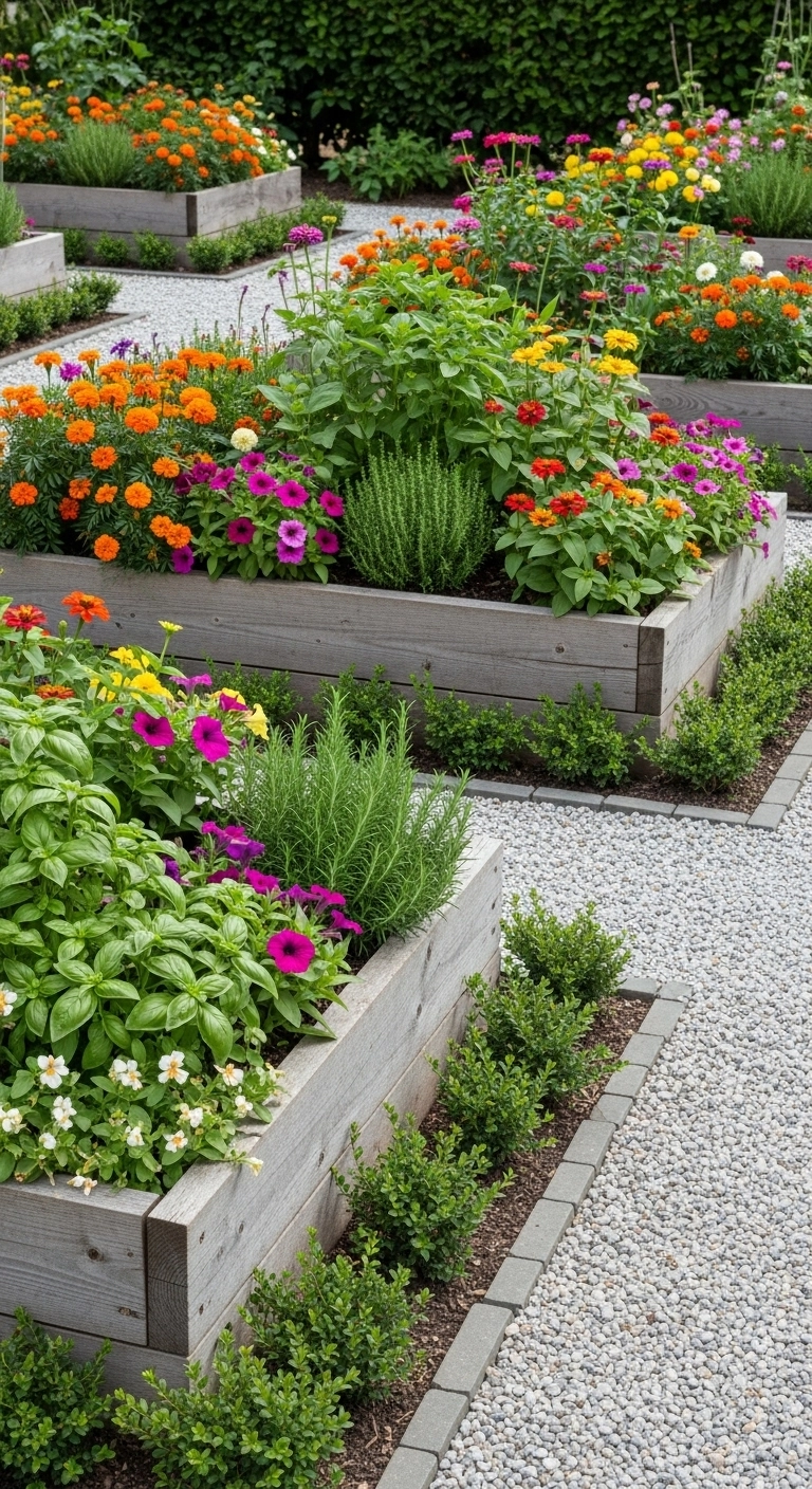 Raised Garden Beds for Style