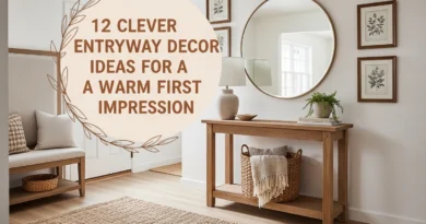 12 Clever Entryway Decor Ideas For A Warm First Impression