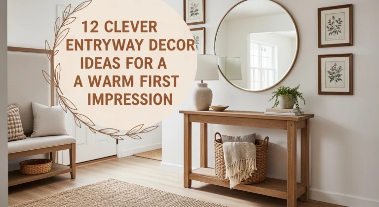 12 Clever Entryway Decor Ideas For A Warm First Impression