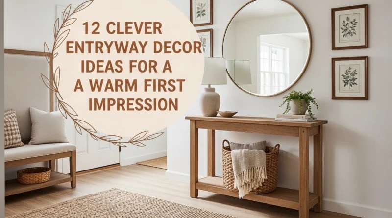 12 Clever Entryway Decor Ideas For A Warm First Impression