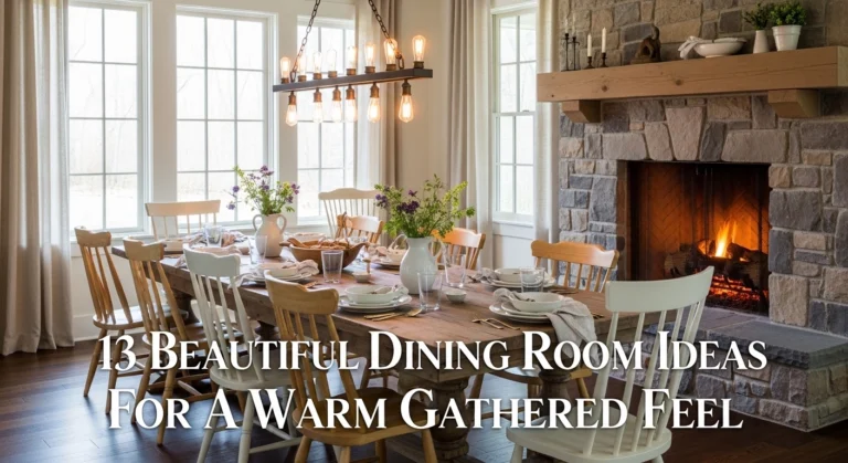 13 Beautiful Dining Room Ideas For A Warm Gathered Feel