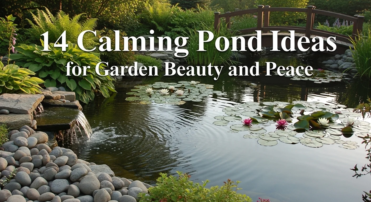 14 Calming Pond Ideas for Garden Beauty and Peace