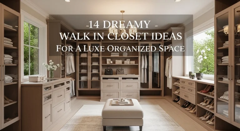 14 Dreamy Walk In Closet Ideas For A Luxe Organized Space