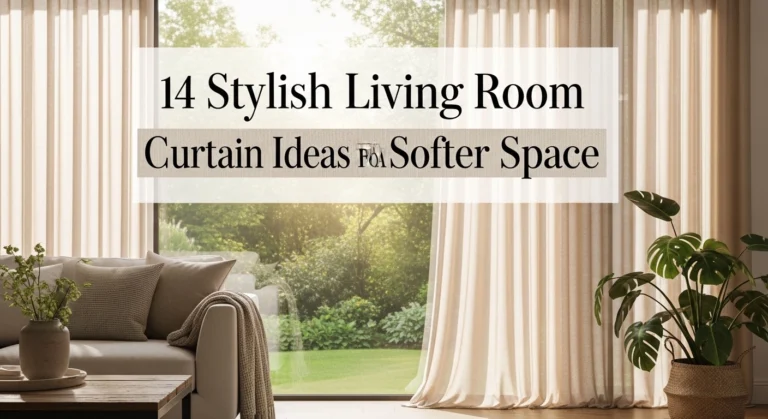 14 Stylish Living Room Curtain Ideas For A Softer Space