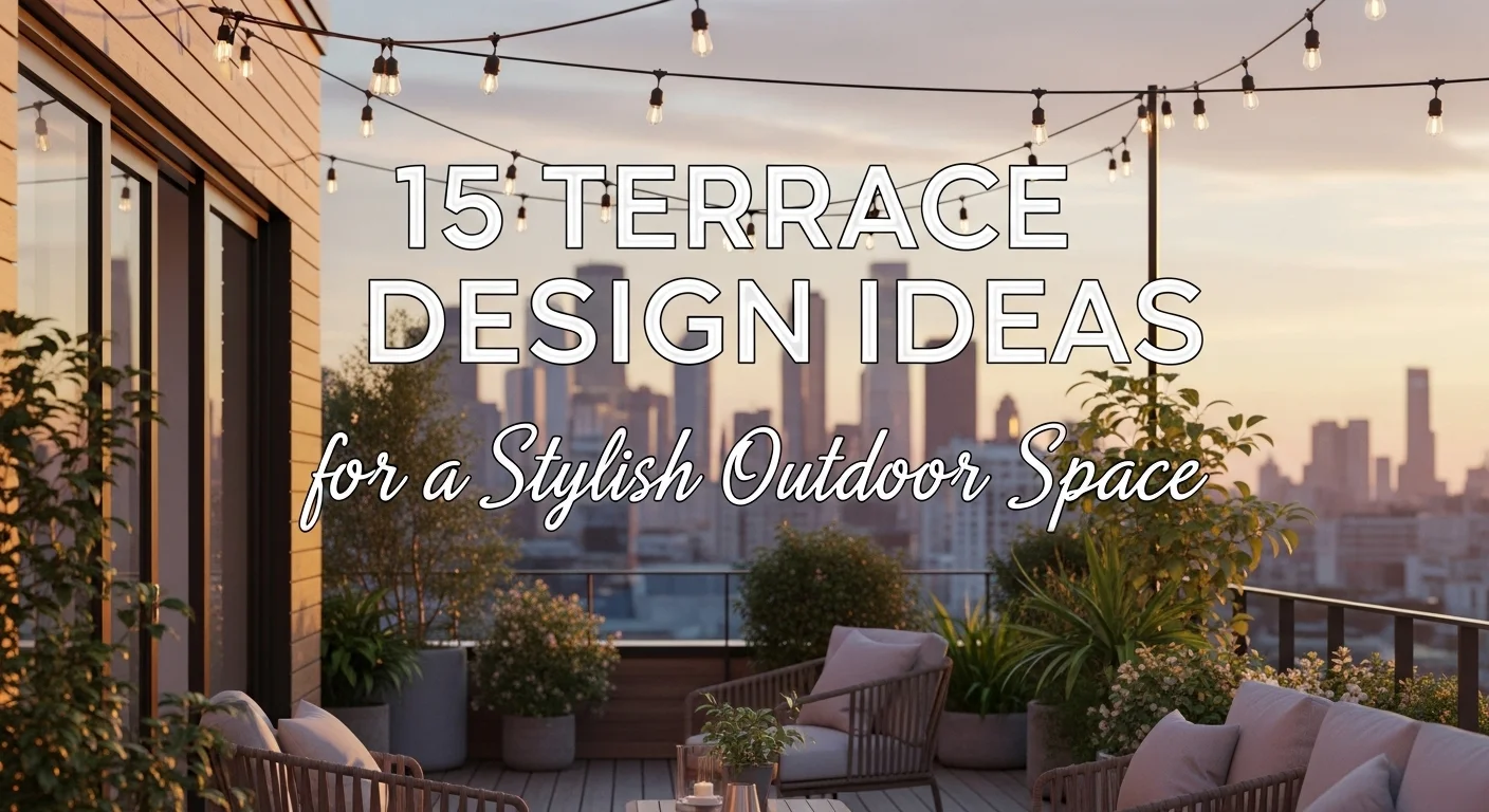 15 Terrace Design Ideas for a Stylish Outdoor Space
