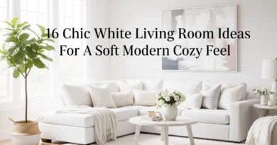 16 Chic White Living Room Ideas For A Soft Modern Cozy Feel