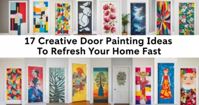 17 Creative Door Painting Ideas To Refresh Your Home Fast