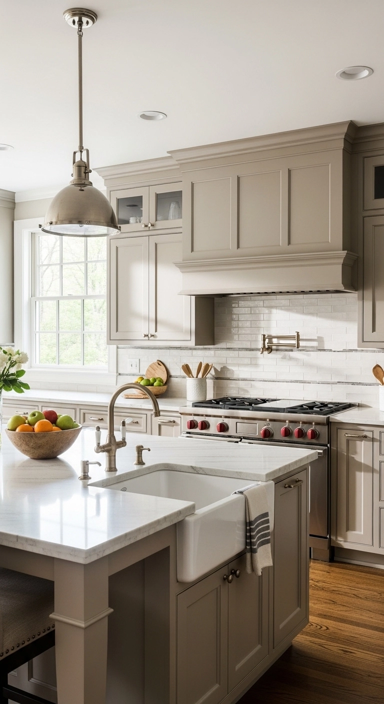 kitchen vent hood ideas with a hood matching the kitchen cabinets