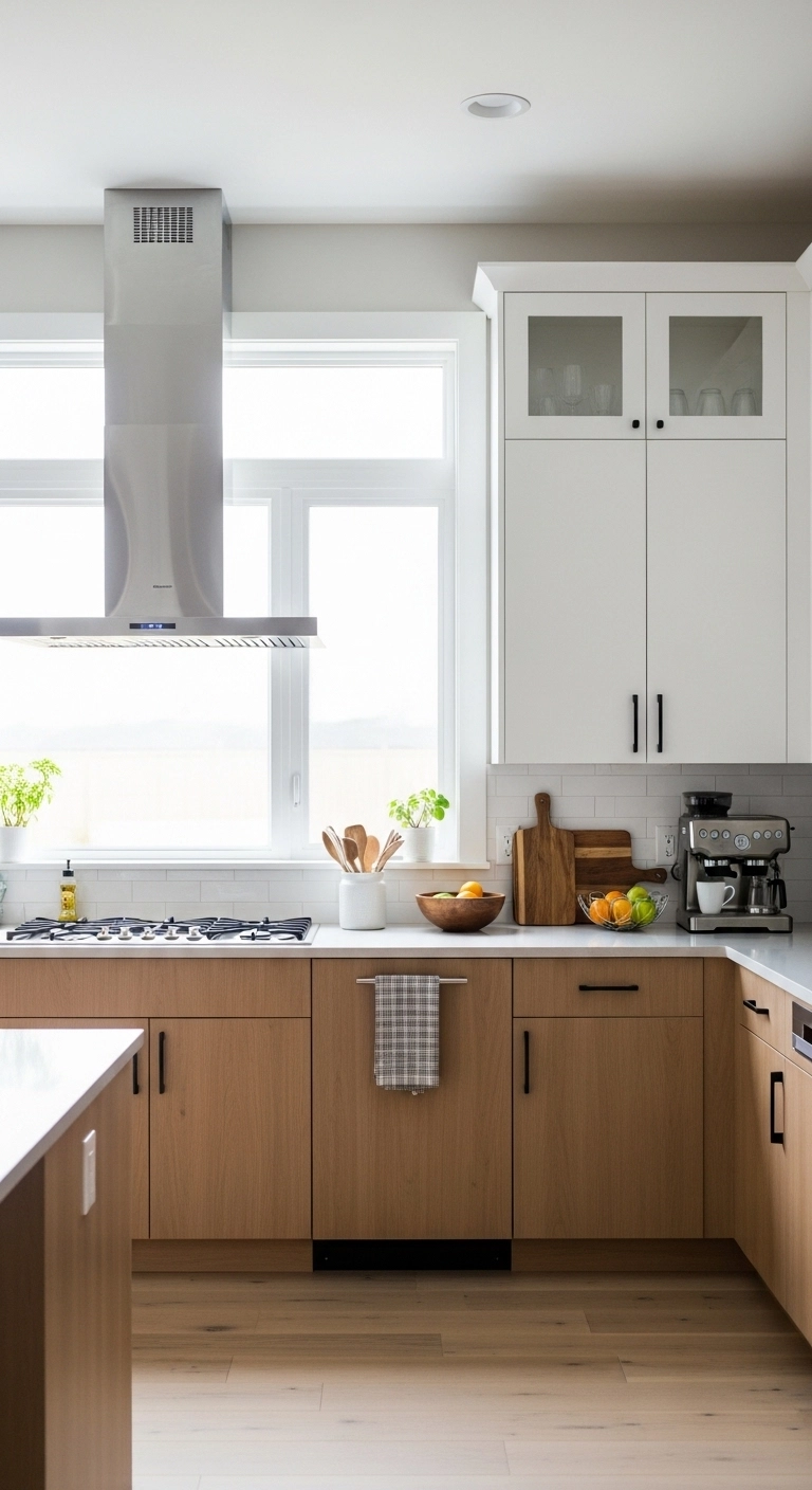 kitchen vent hood ideas with a full height hood to the ceiling