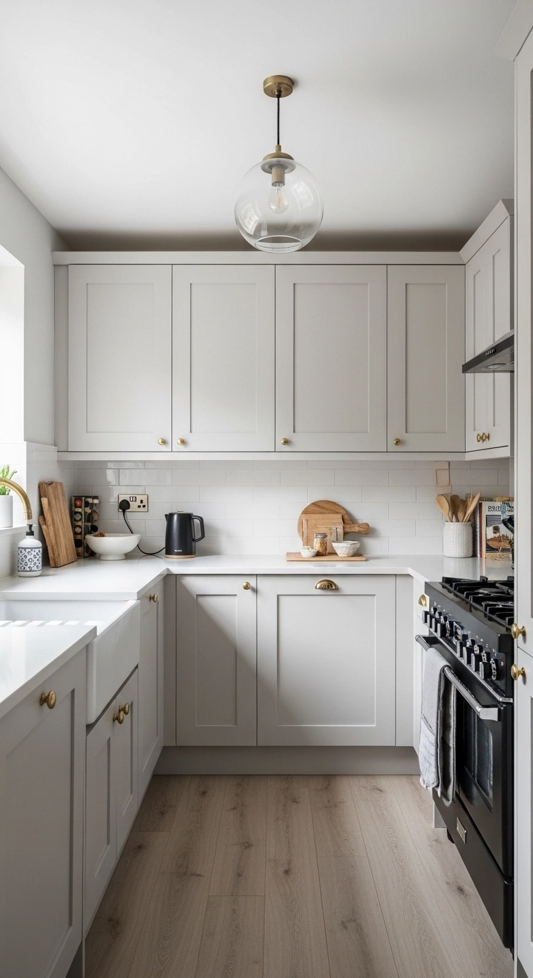 small home renovation ideas with ceiling-height kitchen cabinets