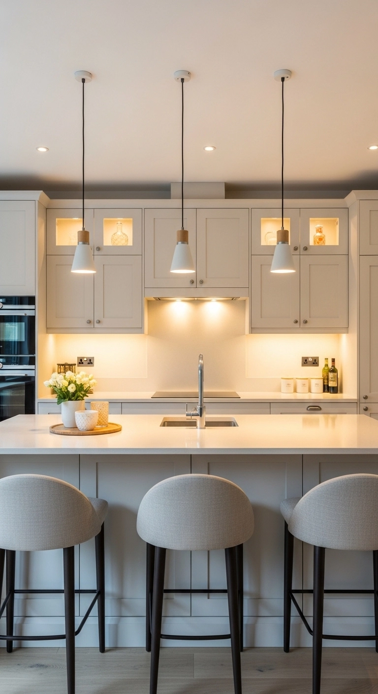 kitchen stool ideas with curved stools softening straight kitchen lines