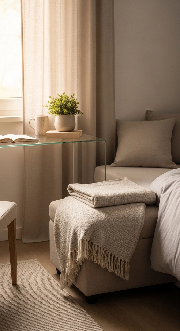 small room decor ideas with a tidy daily reset routine