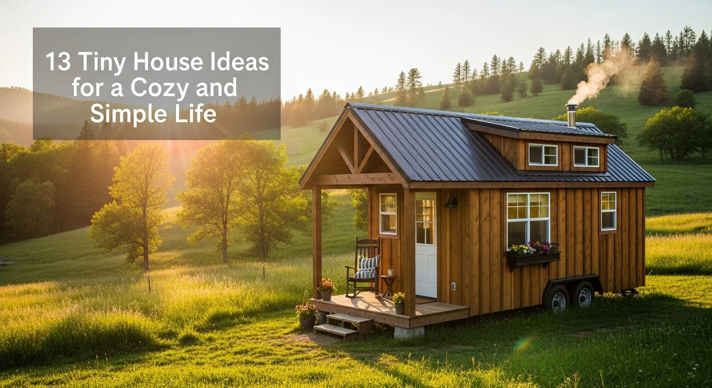 13 Tiny House Ideas for a Cozy and Simple Life