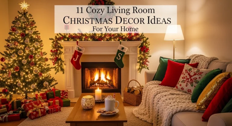 11 Cozy Living Room Christmas Decor Ideas For Your Home