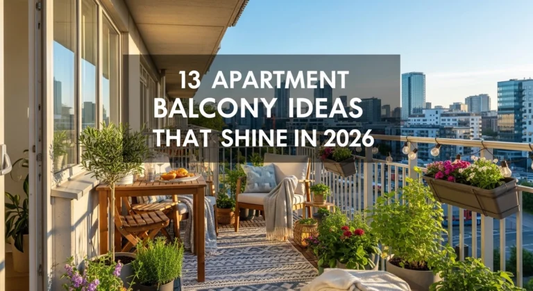13 Apartment Balcony Ideas That Shine In 2026