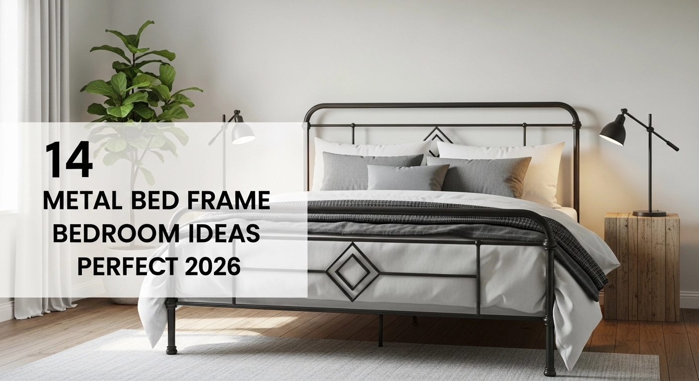 14 Metal Bed Frame Bedroom Ideas Perfect 2026