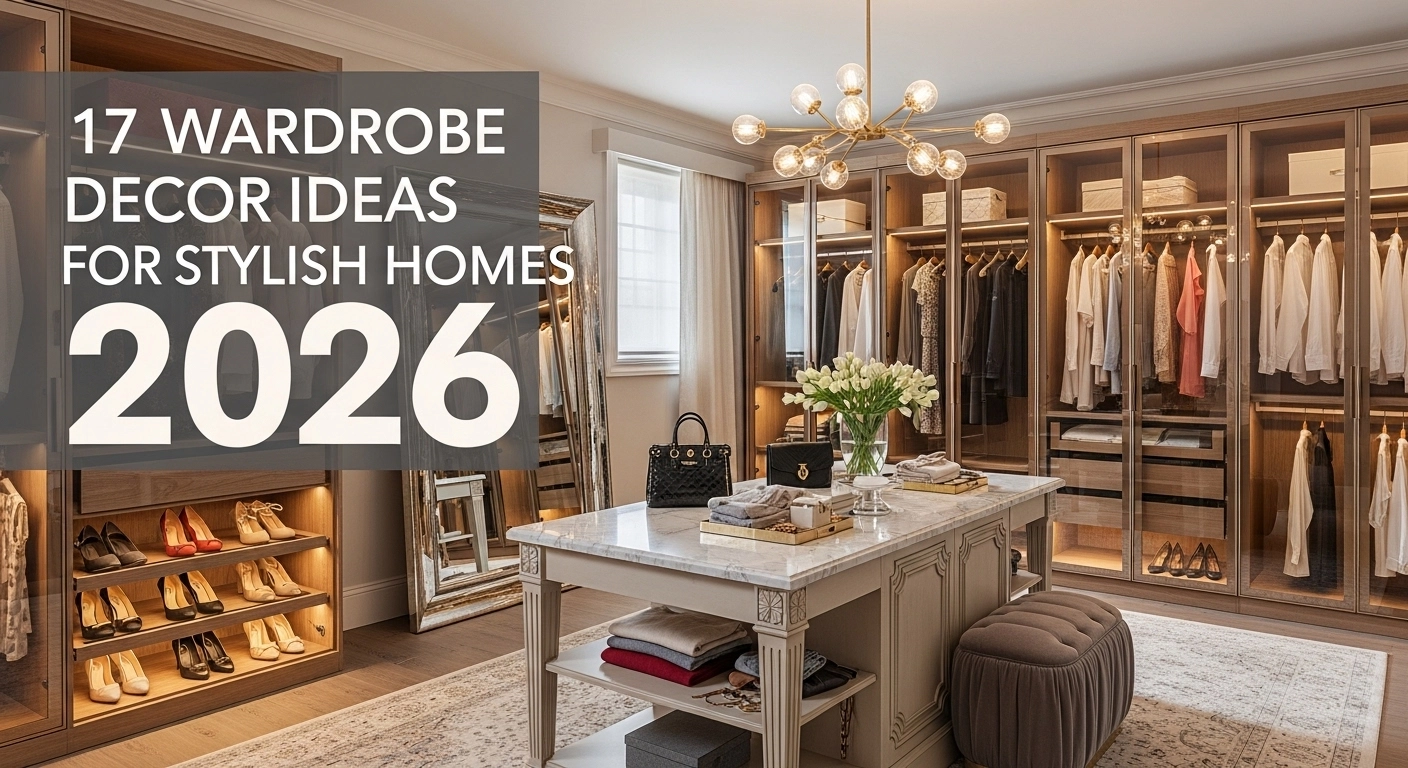 17 Wardrobe Decor Ideas For Stylish Homes 2026