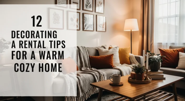 12 Decorating a Rental Tips for a Warm Cozy Home