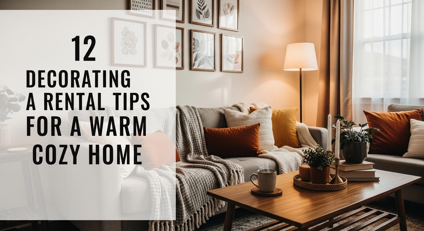 12 Decorating a Rental Tips for a Warm Cozy Home