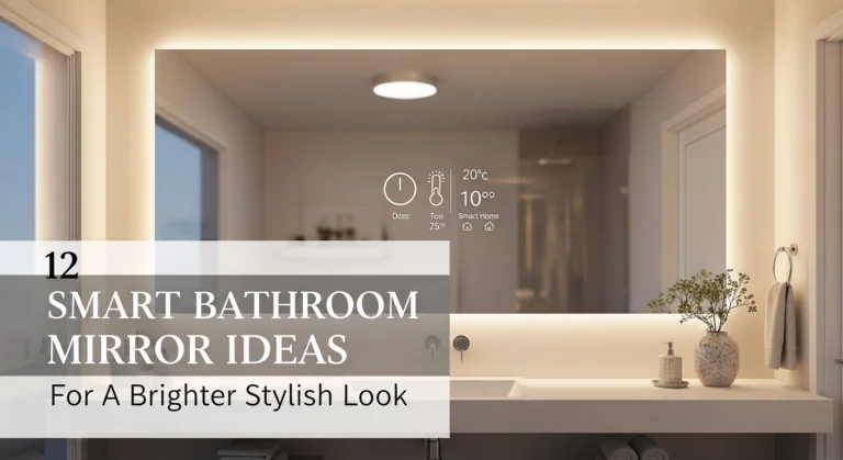 12 Smart Bathroom Mirror Ideas For A Brighter Stylish Look