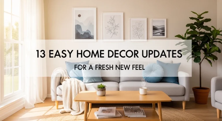 13 Easy Home Decor Updates for a Fresh New Feel
