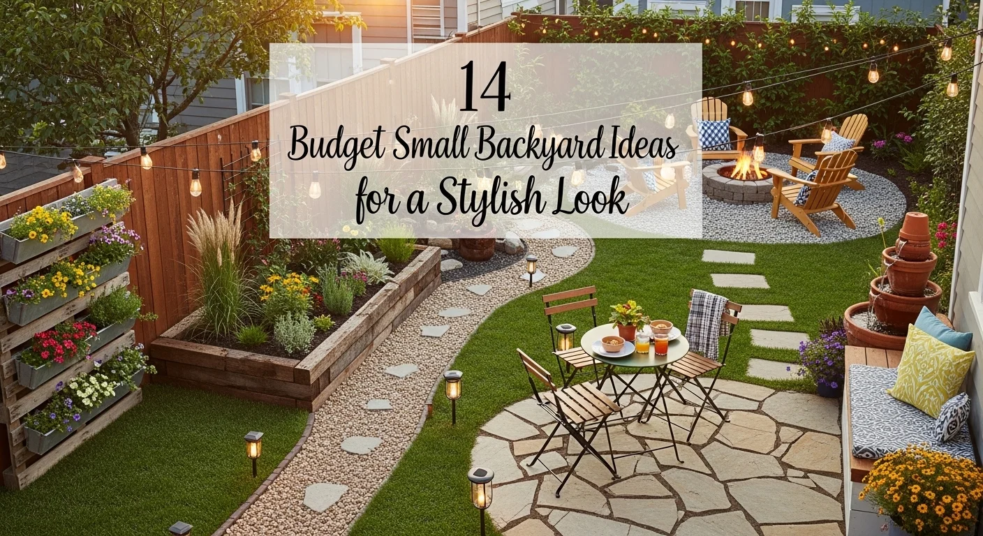 14 Budget Small Backyard Ideas for a Stylish Look