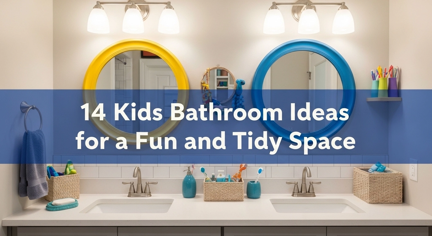 14 Kids Bathroom Ideas for a Fun and Tidy Space